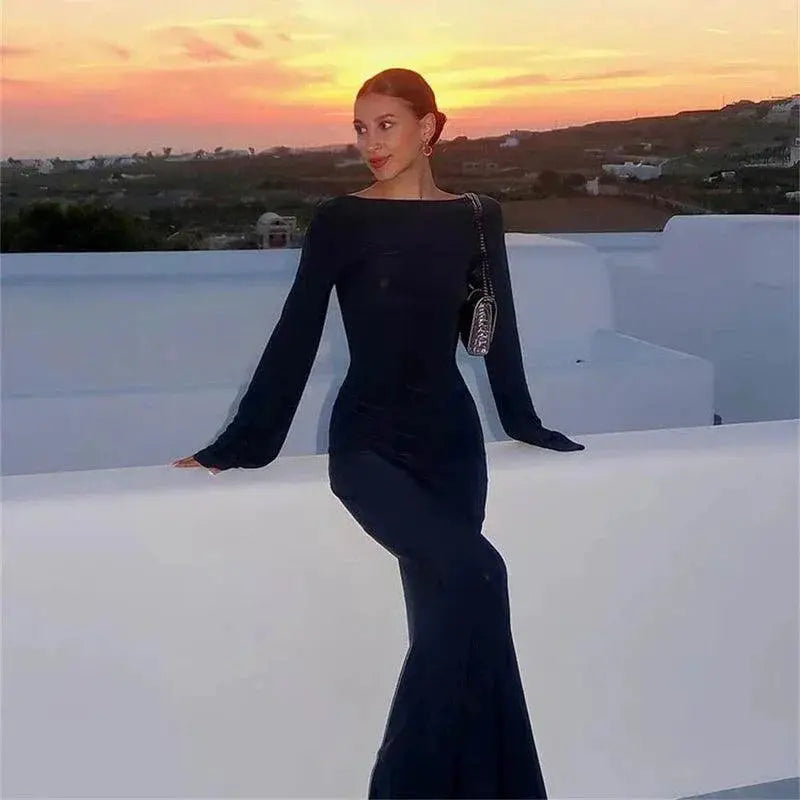 Chic Backless Boho Beach Dress Allure And Comfort 2022