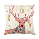 Cozy Linen Pillow Cover for Winter Decor