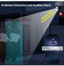4K PTZ WiFi IP Camera for Home Security