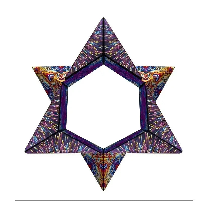 New Geometric Variable Magnetic Cube Puzzle 3D Decompression