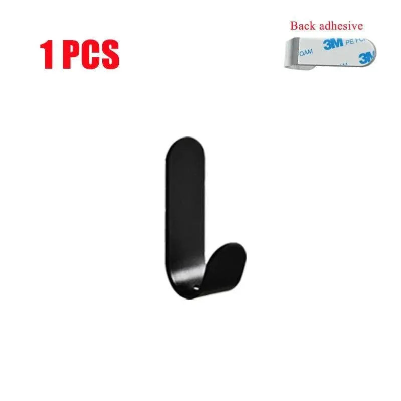 No-Drill Wall Hook Rack for Easy Storage — product view 15