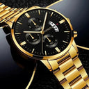 Men Business Watch - Luxury Calendar Quartz