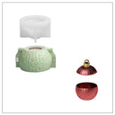Flexible Silicone Christmas Bauble Mold