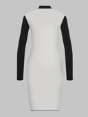 Cutout Pleated Evening Dress