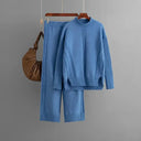 Warm Knitwear Set for Women Office Wear