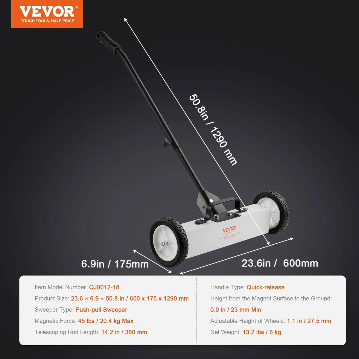 Inch Large Telescoping Magnet — product image 7