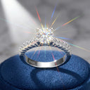 Luxury Moissanite Wedding Ring