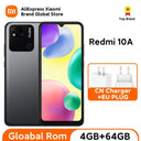 Global ROM Redmi 10A 4GB 64GB Smartphone MTK Helio G25