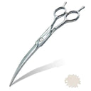 Curved Pet Grooming Scissors: Professional Dog Shears