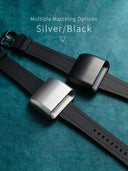 Men's Luxury Quartz Watch: Stainless Steel Sport Timepiece