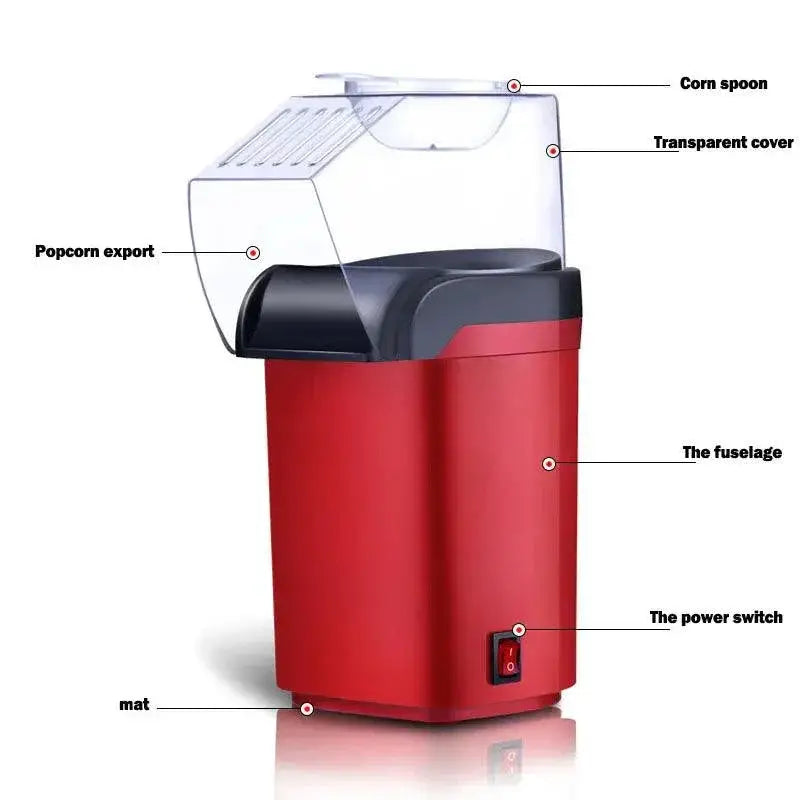 Popcorn Maker Electric Popcorn Machine For Kitchen