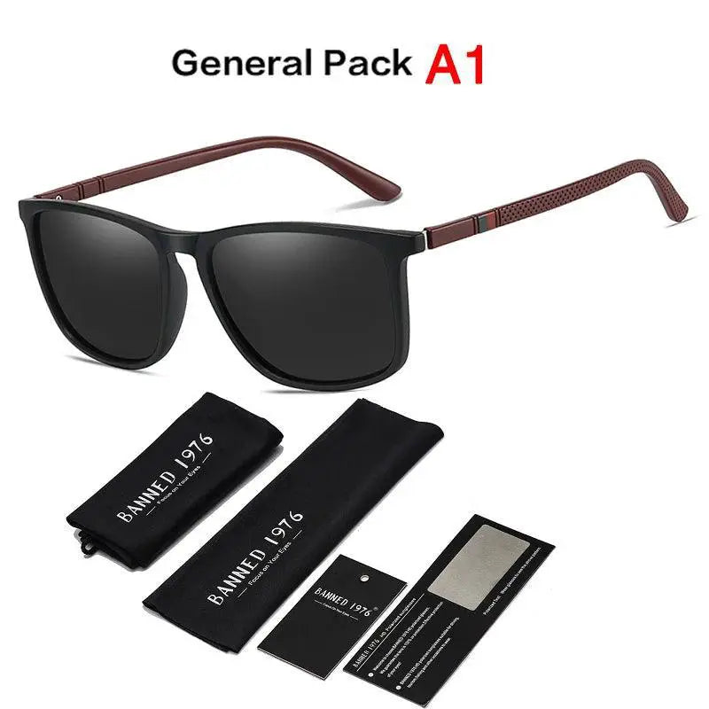 Unisex TR90 Polarized Sunglasses UV400 Protection Lens