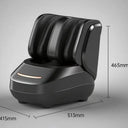 High Quality Air Pressure Electric Hot Heater Foot Massager Machine Vibrate Roller Bath Kneading Leg Foot Full Wrap Massage