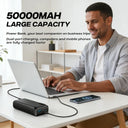 Hganus 50000mAh Power Bank - 22.5W Fast Charge