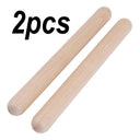 2X Percussion Wooden Drum Stick Rhythm Learning Education