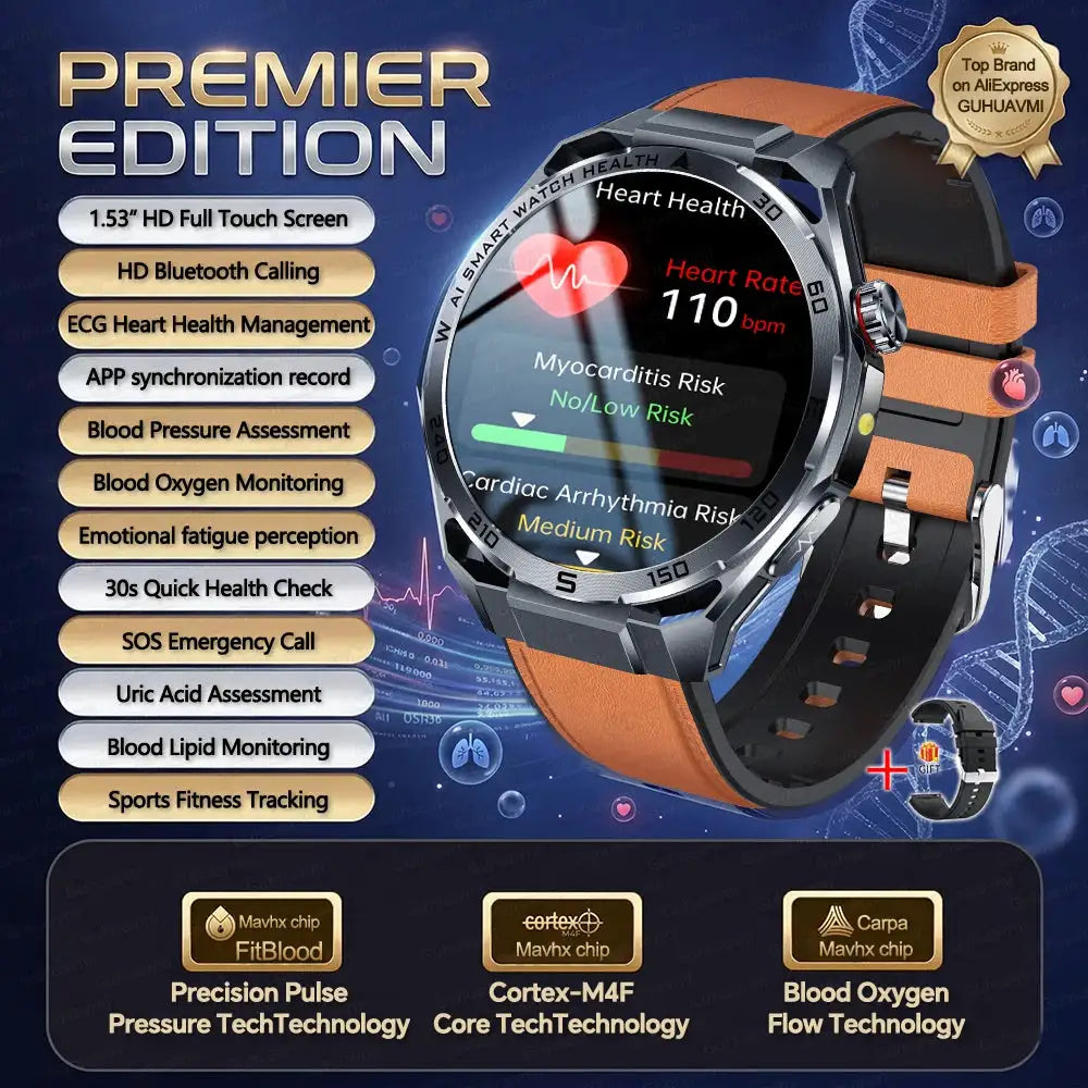 Ai Health Smartwatch With Ecg Tracker — product view 14