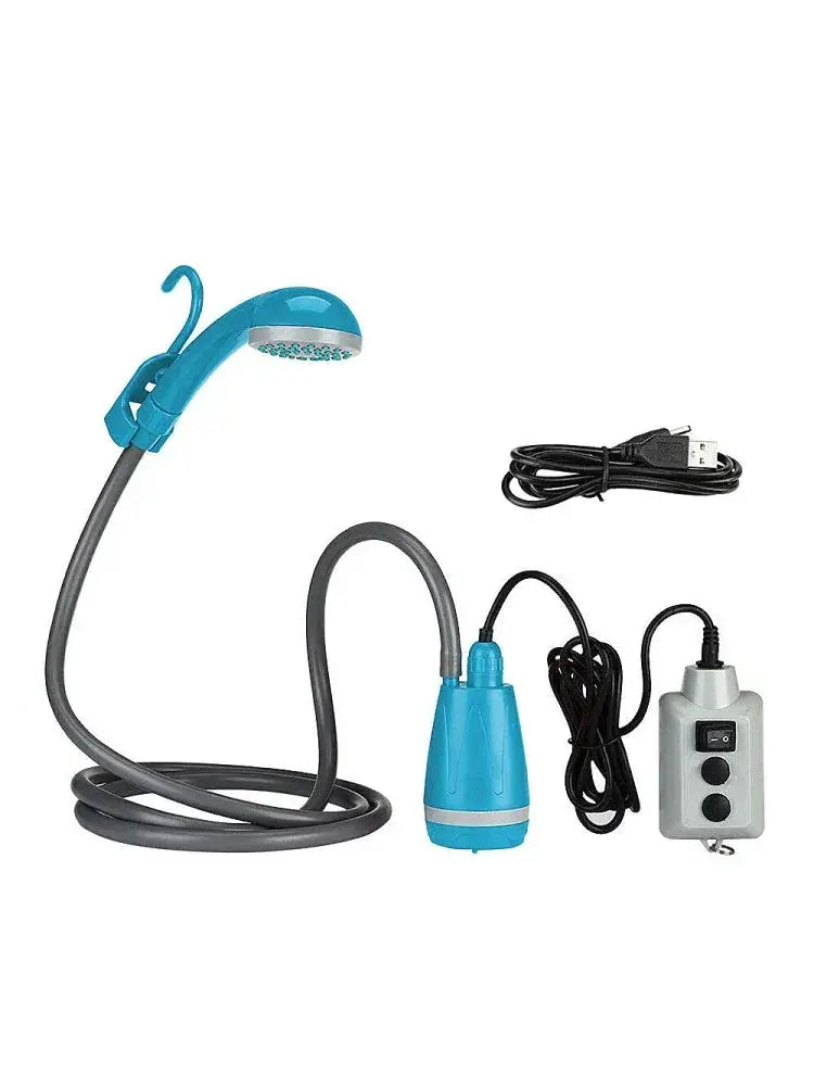Rechargeable Portable Outdoor Shower System for Travel