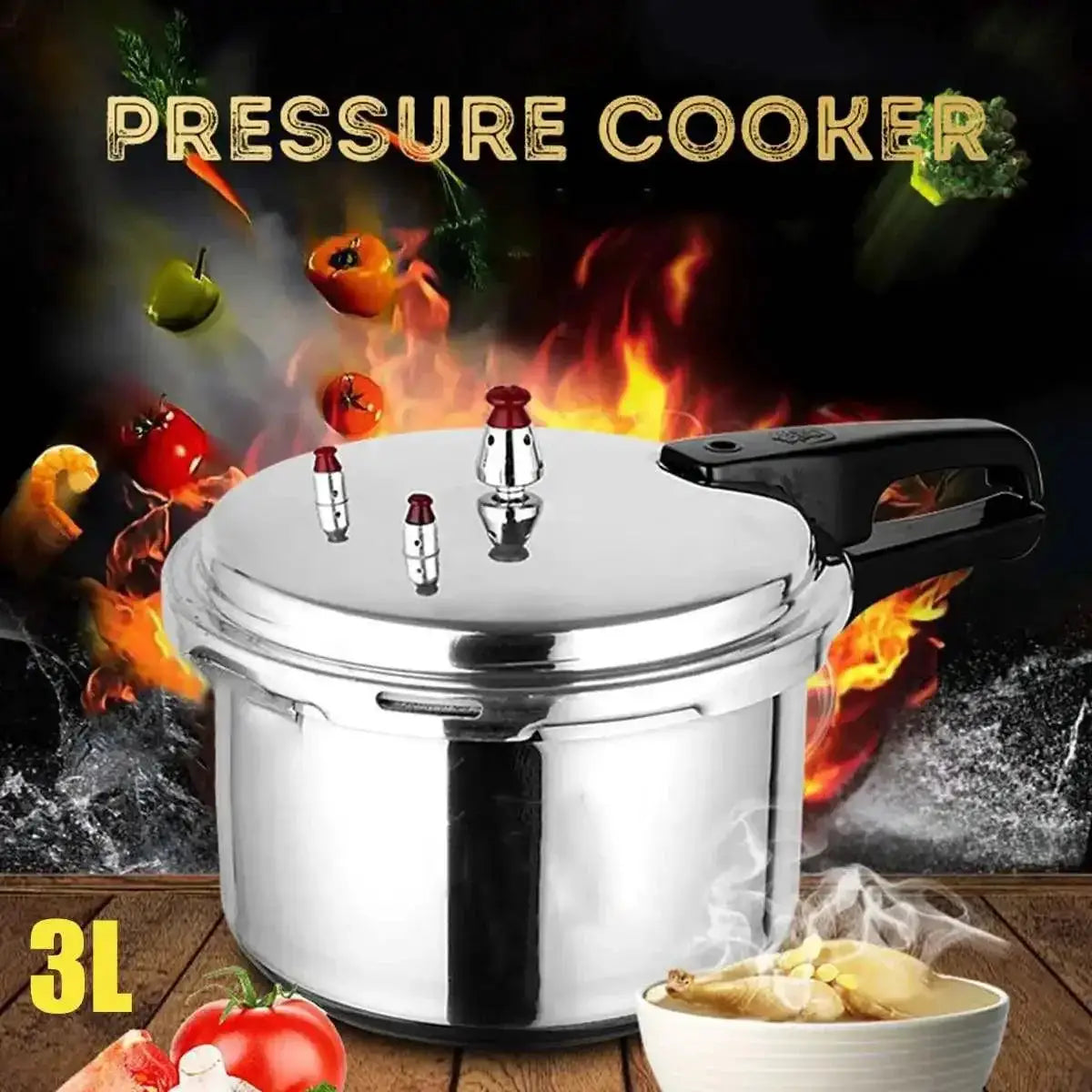 Pressure Cooker Multi Size Electric And Gas Outdoor Cooking