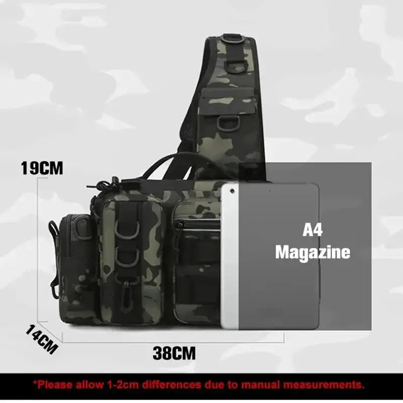 Fishing Tackle Backpack With Lure Box Gear Storage