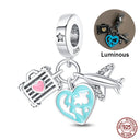 Sterling Silver Chameleon Luminous Firefly