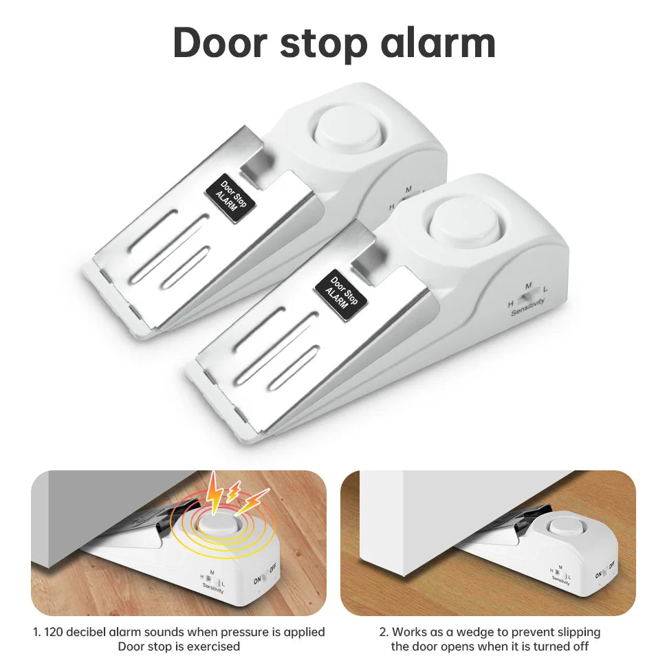 Portable Security Door Lock Travel Anti‑Theft Door Locker — product view 3