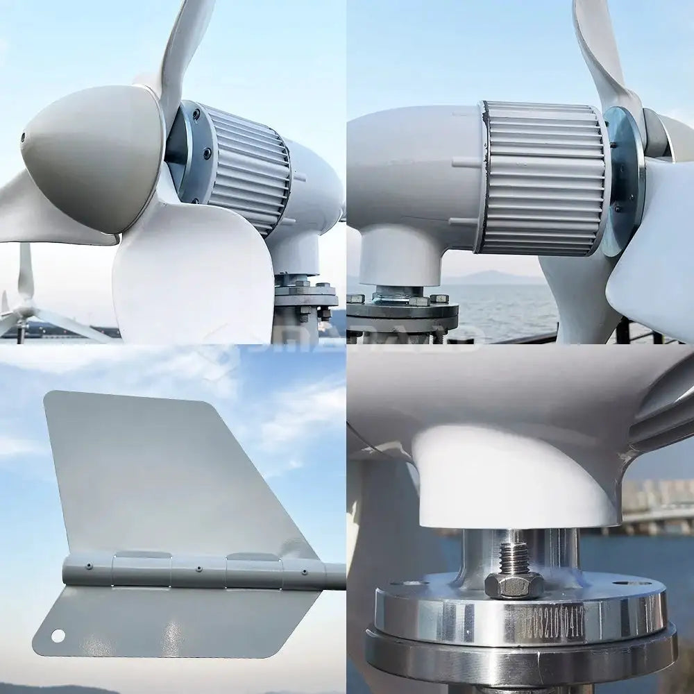 Horizontal Wind Turbine Kit for Energy Systems — product view 3