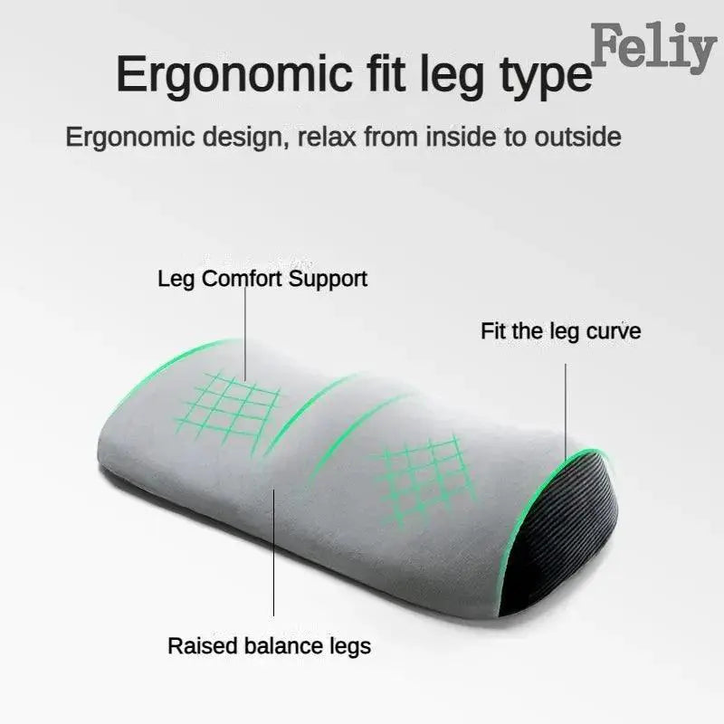 Orthopedic Memory Foam Leg Pillow For Side Sleepers Comfort