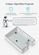 ABIR X8 Lidar Robot Vacuum Cleaner with Smart Water Tank