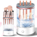 Makeup Brush Cleaner Is An Automatic Rotating Brush Cleaner