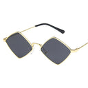 Retro Polygonal Sunglasses for Women with UV400 Protection