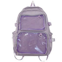 JK Transparent Ita Bag Large Capacity Backpack