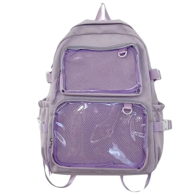 JK Transparent Ita Bag Large Capacity Backpack — product view 9