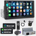 Upgrade Your Ride With 7 Inch Touchscreen Car Stereo CarPlay Bluetooth