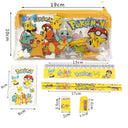 Pikachu Stationery Set Cute Anime School Supplies Gift