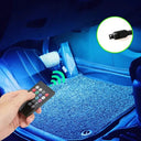 Rgb Car Ambient Foot Strip - App Music