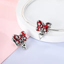 Charm Silver Plated Pendant Beads