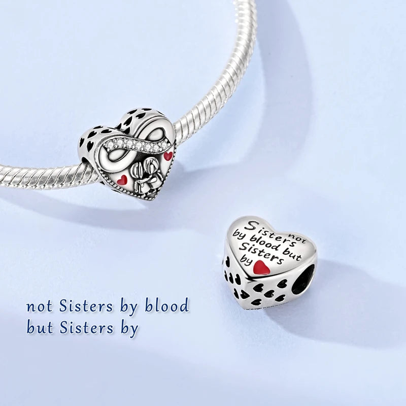 Sterling Silver Golden Clover Charm