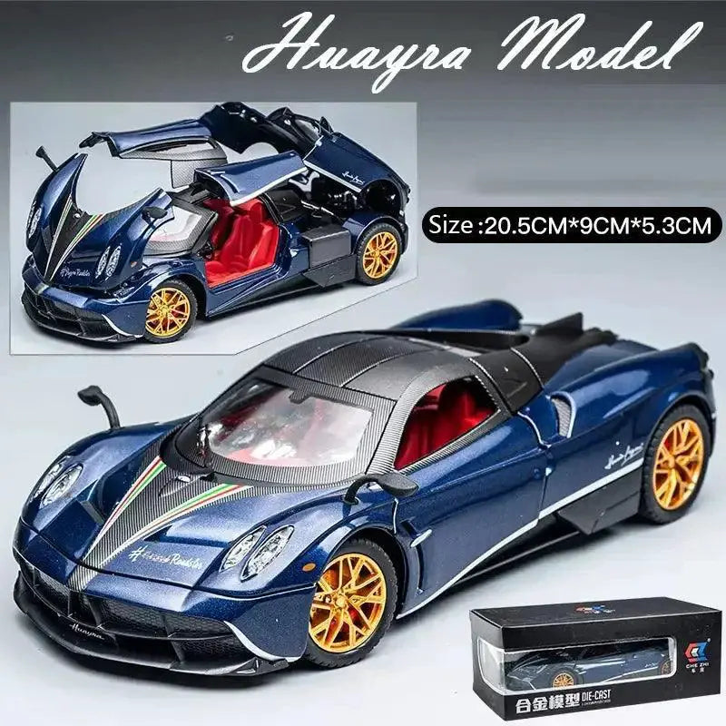 Chinese Dragon Pagani Alloy Car Model 1 24 Scale Collectible