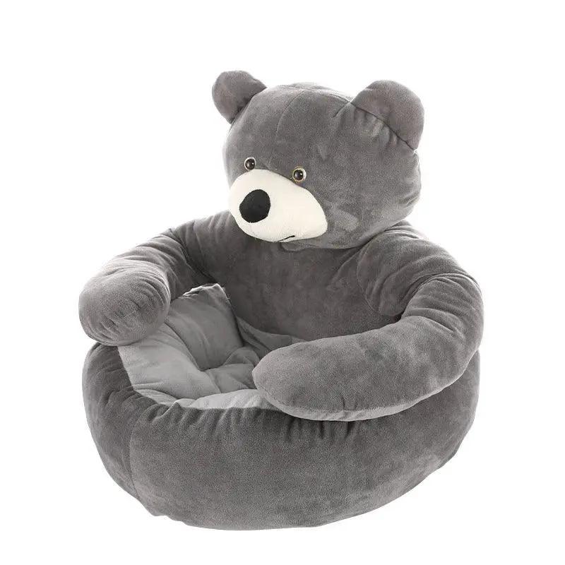 Cozy Bear Hug Dog Bed Winter Warm Plush Cat Mat Nest Sofa