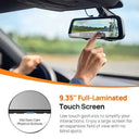 Smart Rearview Dash Cam for Drivers