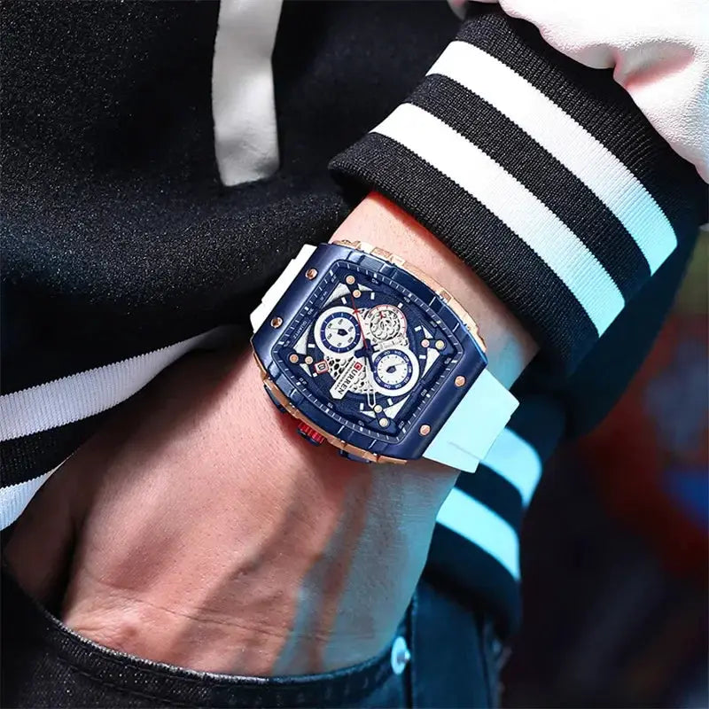 Men's Military Waterproof Chronograph Watch Timepiece
