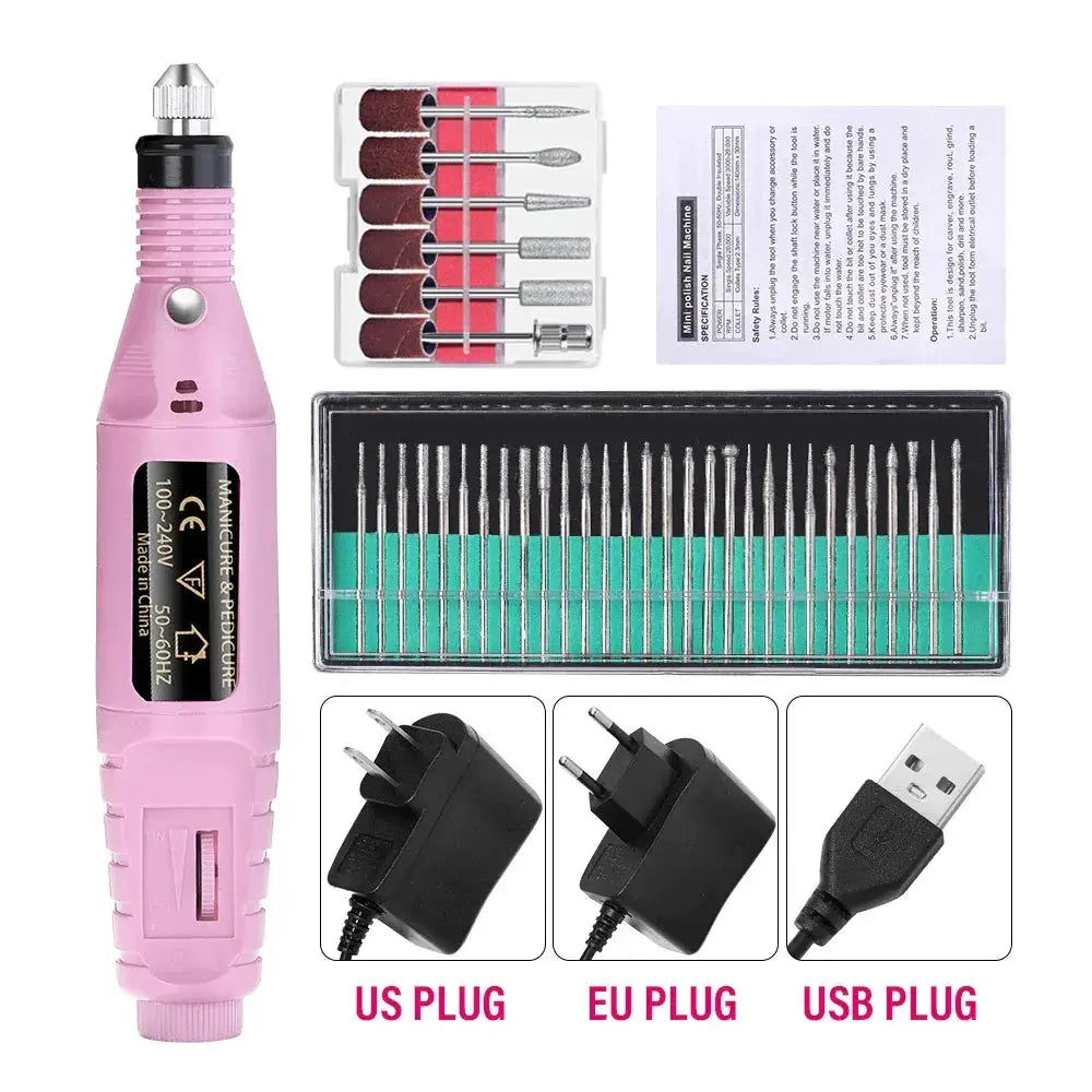 Home Manicure Nail Drill With Precision — product view 9