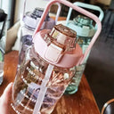 Time Marker Water Bottle for Fitness