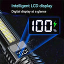 High Power Flashlight - Fast Type C Charging