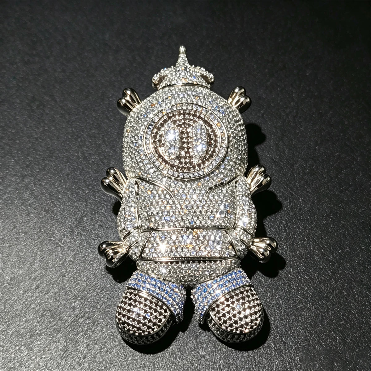 Iced Out Space Astronaut Cartoon