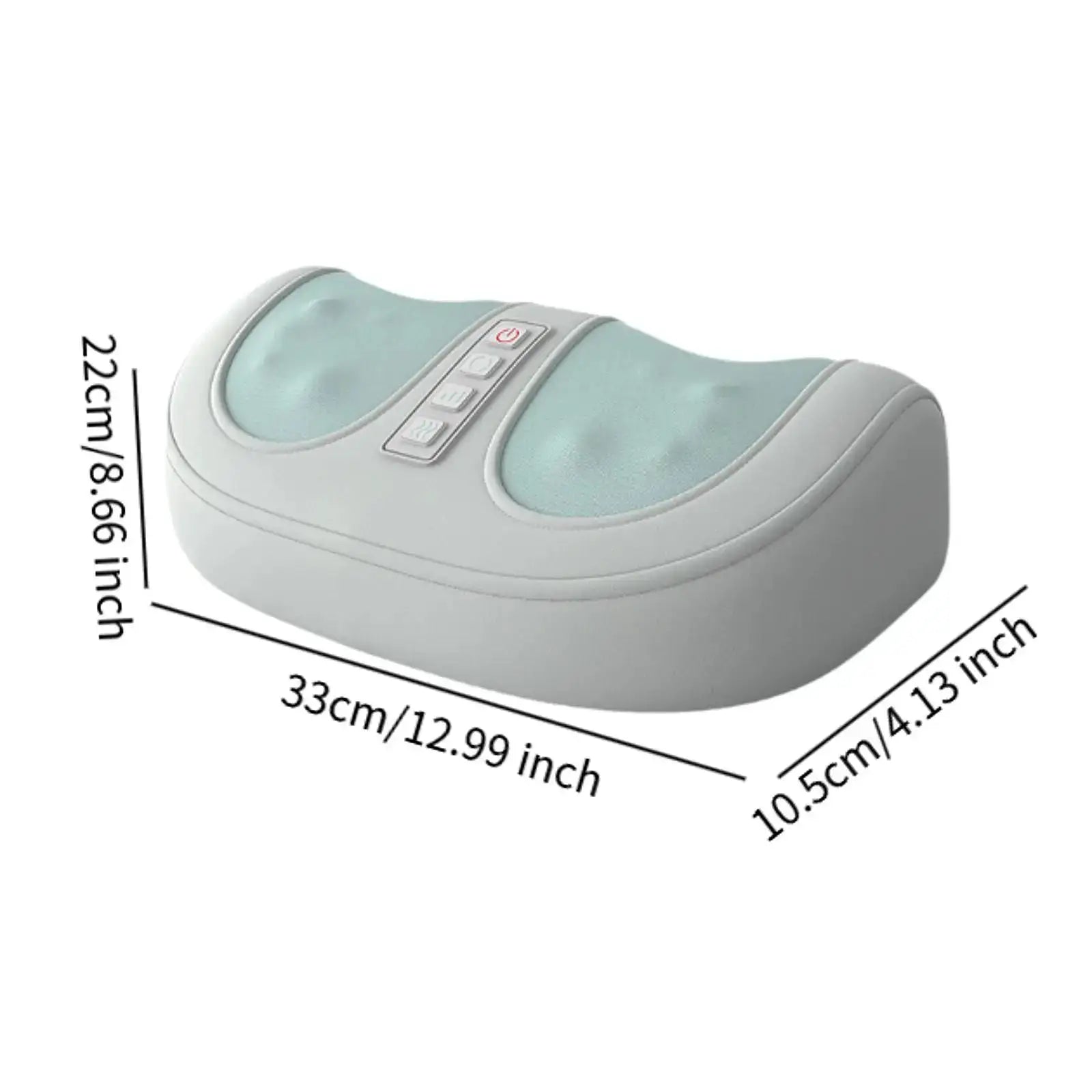Electric Foot Massager 3D Roller Finger Pressure Deep Massage Infrared Heating Hot Compress Calf Arm Relaxed Muscles Daily Care
