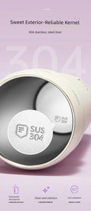 Strawberry Life 1300ml Giant Insulated Thermos Cup