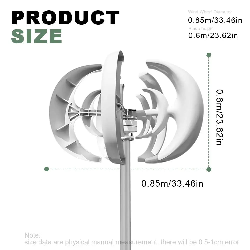Vertical Wind Turbine for Off-Grid Systems — product view 4