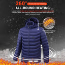 21 Areas Heated Jacket USB Electric Coat For Men And Women