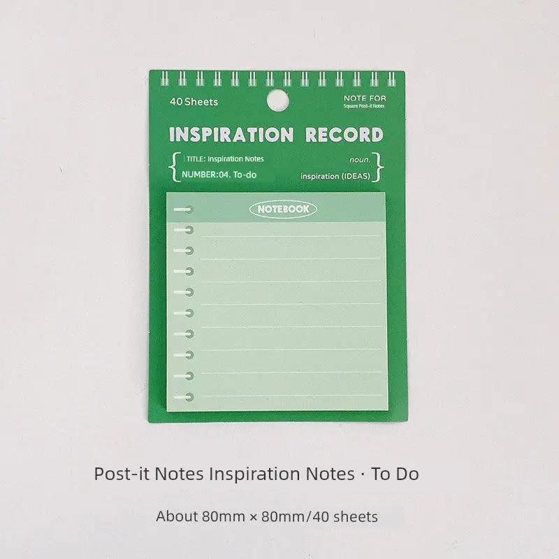 Sticky Notes Inspiration Series Candy Color Mamo Pad Memo
